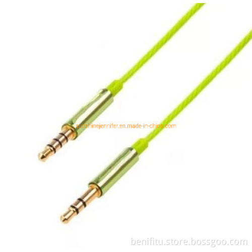 Aux Cable Car Audio Cable 3.5mm 4-Poles Cable
